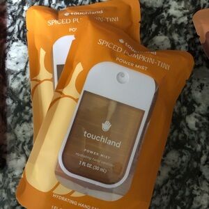TOUCHLAND Spiced Pumpkin Tini Power Mist Hydrating Hand Sanitizer